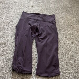 lululemon athletica Women's Dark Purple Leggings size 6
